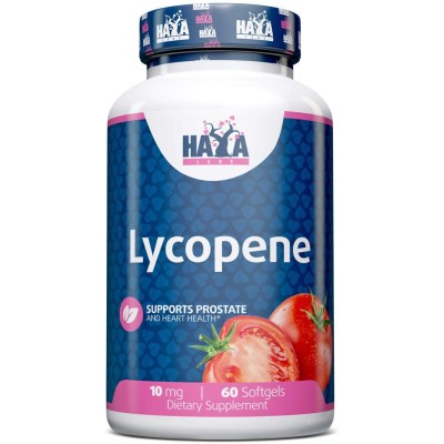 Lycopene 10 мг 60 гел-капсули | Haya Labs Мощен антиоксидант Подпомага мъжкото здраве Поддържа сърдечно-съдовата система Намалява риска от развитие на рак Контролира възпалението Ликопен 10 мг 60 гел Lycopene 10 мг 60 гел-капсули | Haya Labs Мощен антиокс