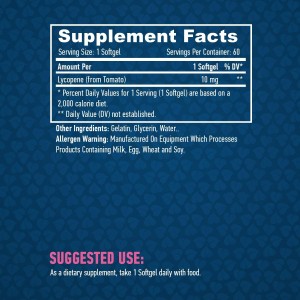 Lycopene 10 мг 60 гел-капсули | Haya Labs
