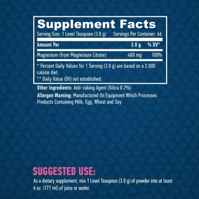 Magnesium Citrate на прах 200 гр | Haya Labs  За здравината на костната система Предпазва от развитие на рак Подкрепя силите и здравето на организма Магнезиев Цитрат на прах е на топ цена от Haya Magnesium Citrate на прах 200 гр | Haya Labs  За здравината