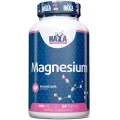 Magnesium Citrate 200 мг 50/100 таблетки | Haya Labs За спокоен сън Помага здравето на костите и предпазва от счупвания Грижи се за здравето на сърцето Спомага доброто храносмилане и предпазва от запек Magnesium Citrate 200 мг 50/100 таблетки | Haya Labs 