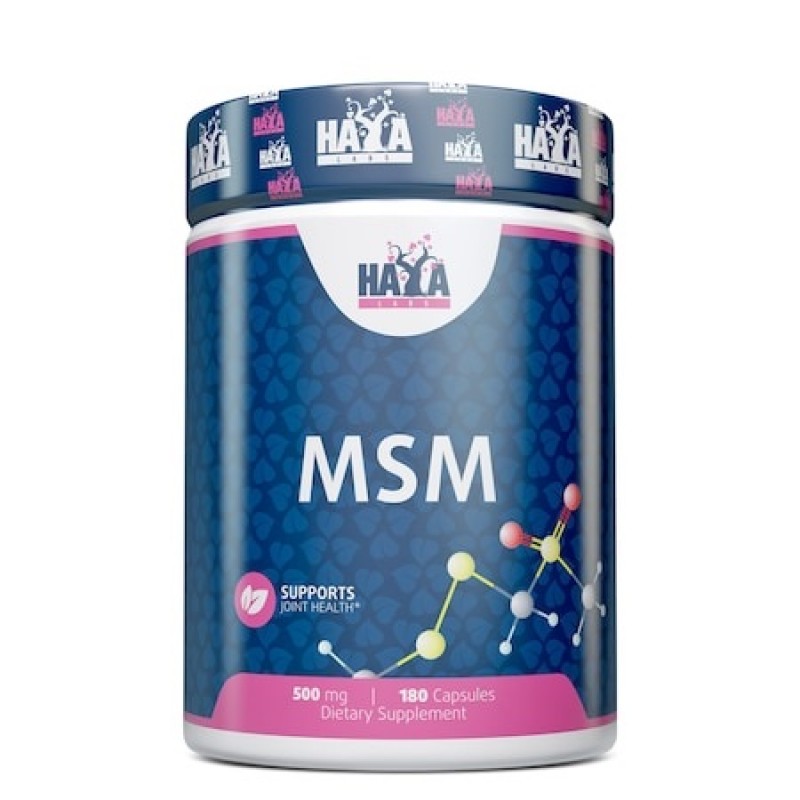 MSM 500 мг 180 капсули | Haya Labs