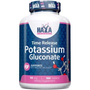 Potassium Gluconate 99 мг 100 таблетки | Haya Labs