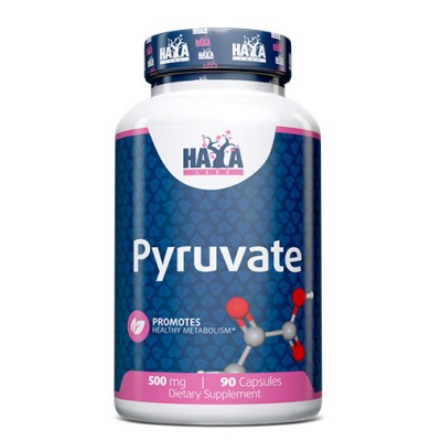 Pyruvate 500 мг 90 капсули Haya Labs Изгаря мазнините Енергизира мускулите Повишава издръжливостта Спомага обмяната на веществата Има функция на имуностимулатор Засилва производителността Пиру Pyruvate 500 мг 90 капсули Haya Labs Изгаря мазнините Енергизи