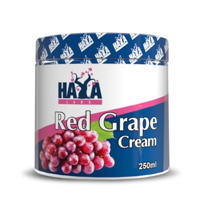 Red Grape Cream 250 мл | Haya Labs Регулира синтеза на меланин Бори се със стареенето Антиоксидантна формула Без парабени рН неутрален Крем с Червено Грозде 250 мл на топ цена от Haya Labs Какв Red Grape Cream 250 мл | Haya Labs Регулира синтеза на мелани
