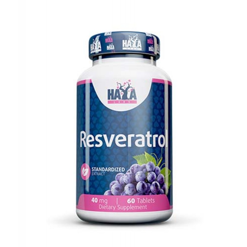 Resveratrol 40 мг 60 таблетки | Haya Labs