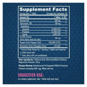 Super Enzyme Complex 90 таблетки | Haya Labs