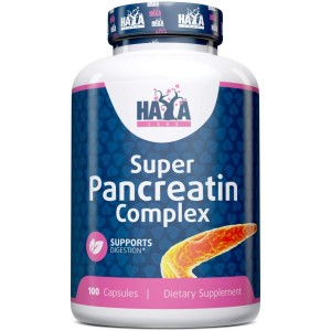 Super Pancreatin Enzymes 100 капсули | Haya Labs