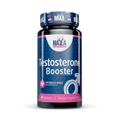 Testosterone Booster 60 капсули | Haya Labs  Обогатен с екстракт от женшен За развитие на по-добра мускулна маса Повишава либидото Тестостеронов Бустер на капсули е на топ цена от Haya Labs Какв Testosterone Booster 60 капсули | Haya Labs  Обогатен с екст