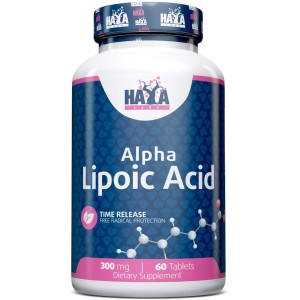 Time Release Alpha Lipoic Acid 300 мг 60 таблетки | Haya Labs Time Release Alpha Lipoic Acid 300 мг 60 таблетки | Haya Labs