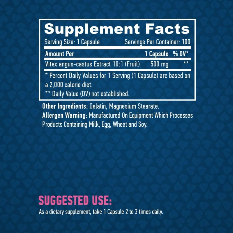 Vitex Fruit Extract 500 мг 100 капсули | Haya Labs Vitex Fruit Extract 500 мг 100 капсули | Haya LabsПовишава нивата на прогестерон
Подобрява хормонално предизвиканото акне
Помага при нередовна менструация
Облекчава симптомите на ПМС
Облекч Vitex Fruit Extract 500 мг 100 капсули | Haya Labs Повишава нивата на прогестерон Подобрява хормонално предизвиканото акне Помага при нередовна менструация Облекчава симптомите на ПМС Облекчава менструа Vitex Fruit Extract 500 мг 100 капсули | Haya Labs П