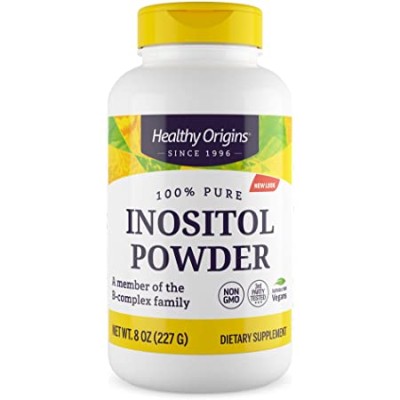 Инозитол на прах Inositol Powder 227 гр | Healthy Origins Подсилва имунна система Поддържа функциите на мозъка 100% натурален и чист продукт Не съдържа ГМО Подходящ за вегетарианци Какво Инозитол на прах Inositol Powder 227 гр | Healthy Origins Подсилва и