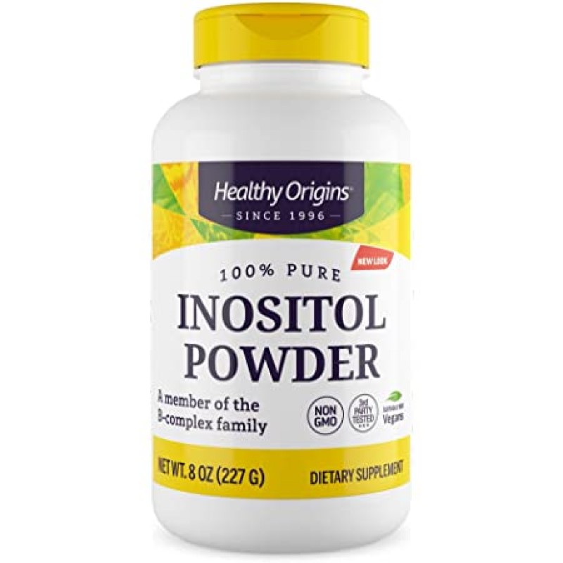 Инозитол на прах Inositol Powder 227 гр | Healthy Origins