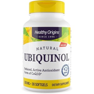 Natural Ubiquinol 300 мг 60 гел-капсули | Healthy Origins Natural Ubiquinol 300 мг 60 гел-капсули | Healthy Origins