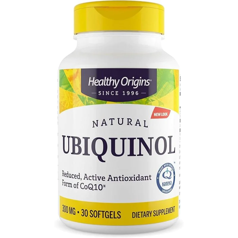 Natural Ubiquinol 300 мг 60 гел-капсули | Healthy Origins Natural Ubiquinol 300 мг 60 гел-капсули | Healthy Origins