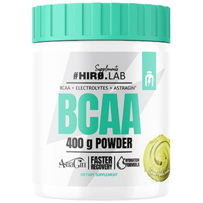 BCAA 2:1:1 Powder - Зелена ябълка 400 гр | Hero.Lab