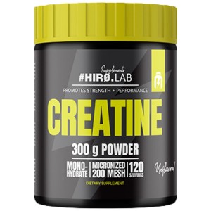 Creatine Monohydrate Powder - Зелена ябълка 300 гр | Hero.Lab