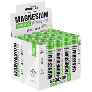 Magnesium + B6 Shot - Ябълка-Череша 20 x 80 мл | Hero.Lab