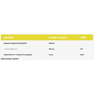 Magnesium Glycinate 120 капсули | Hero.Lab