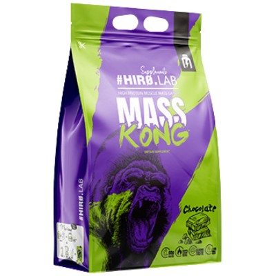 Mass KONG Low-Sugar & Fat High-Protein Gainer - Бисквита 3000 гр | Hero.Lab