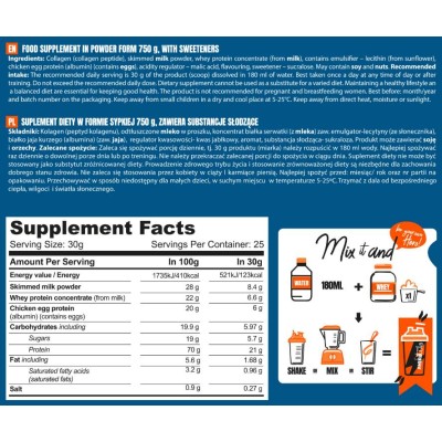 Protein Blend + Collagen - Ягода 750 г | Hero.Lab Protein Blend + Collagen - Ягода 750 г | Hero.Lab