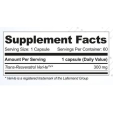 Resveratrol Veri-te 300 мг 60 капсули | Hero.Lab