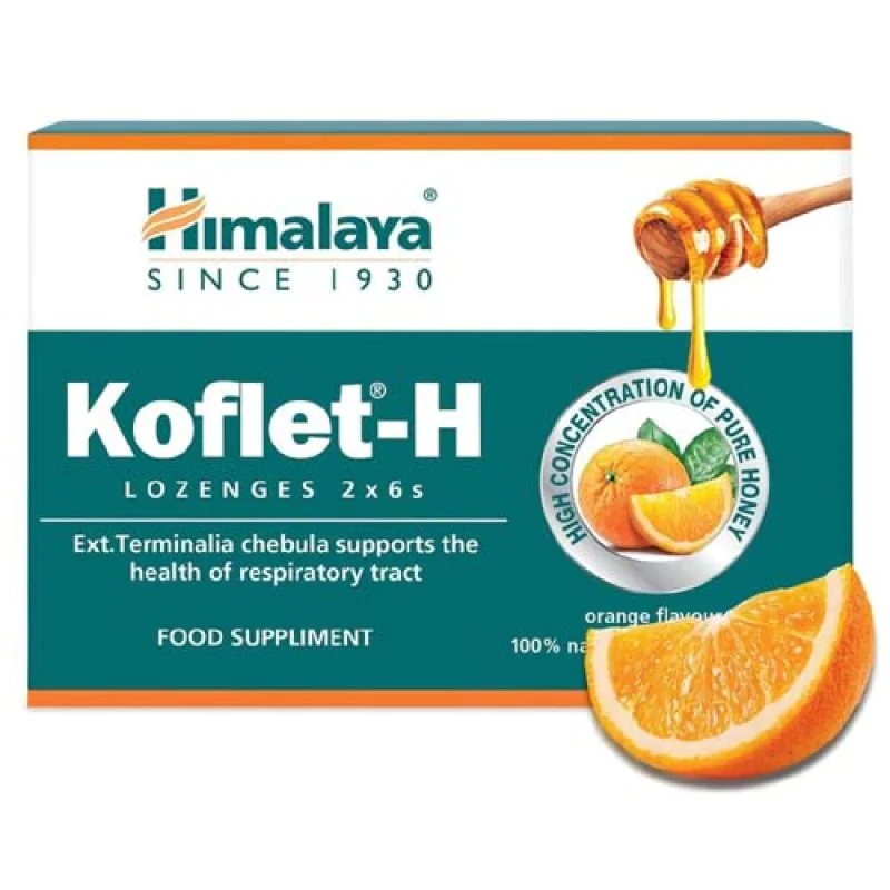 Koflet-H 12 вкусни пастили Портокал | Himalaya Koflet-H 12 вкусни пастили Портокал | HimalayaПоддържа здрави дихателните пътища
Съдържа чист пчелен мед
Изцяло натурален продукт с три различни вкуса
Кофлет Вкусни Бонбони при Кашлица е на отлич Koflet-H 12 вкусни пастили Портокал | Himalaya Поддържа здрави дихателните пътища Съдържа чист пчелен мед Изцяло натурален продукт с три различни вкуса Кофлет Вкусни Бонбони при Кашлица е на отлична цена о Koflet-H 12 вкусни пастили Портокал | Himalaya По