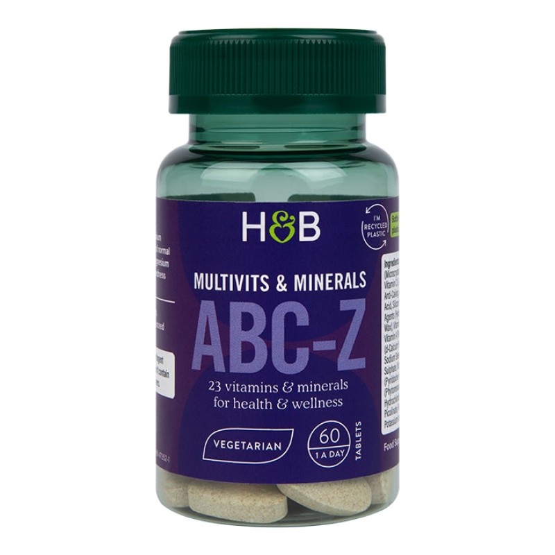 ABC Plus Multivitamins & Minerals 60 каплети | Holland & Barrett