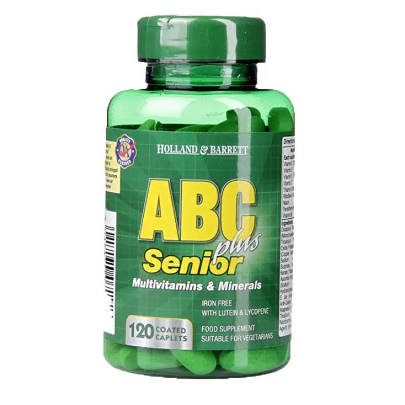 ABC Plus Senior 120 таблетки | Holland & Barrett