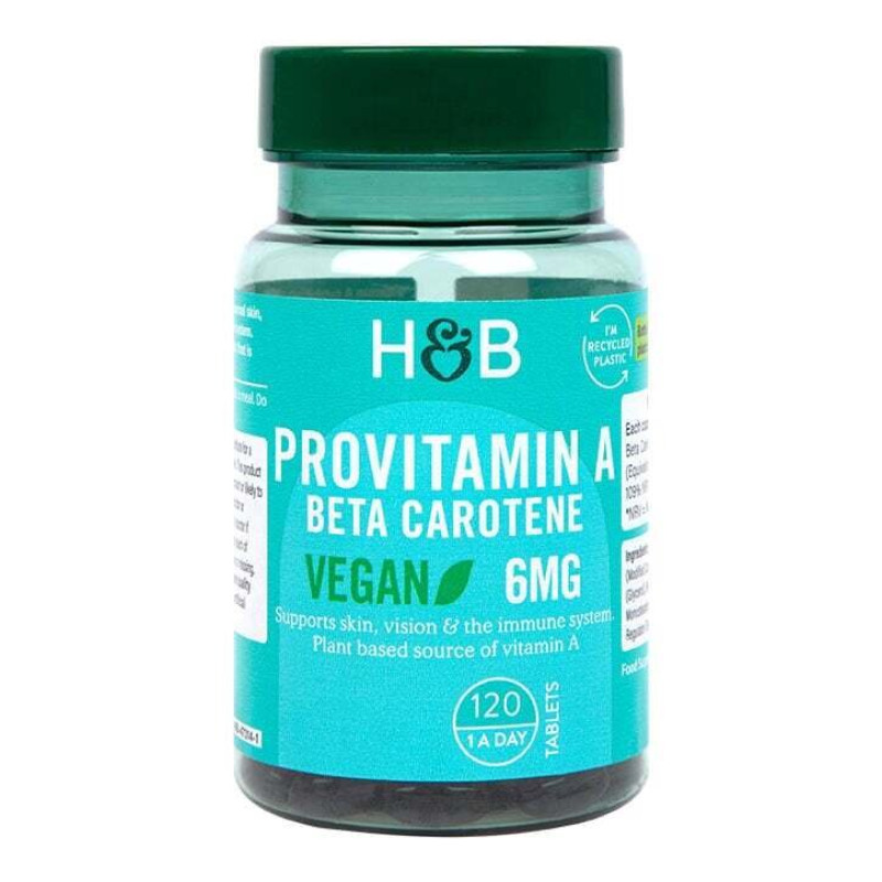 BetaCarotene Provitamin A 6 мг 120 гел-капсули | Holland & Barrett