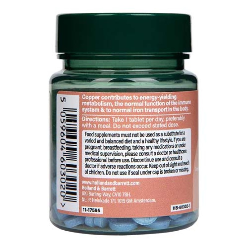 Chelated Copper 2 мг 90 таблетки | Holland & Barrett Chelated Copper 2 мг 90 таблетки | Holland & BarrettПомага за здрава съединителна тъкан
Участва в енергийния метаболизъм
Подпомага функцията на нервната система
Подобрява транспорта Chelated Copper 2 мг 90 таблетки | Holland & Barrett Помага за здрава съединителна тъкан Участва в енергийния метаболизъм Подпомага функцията на нервната система Подобрява транспорта на желязо в тялото Chelated Copper 2 мг 90 таблетки | Holland &