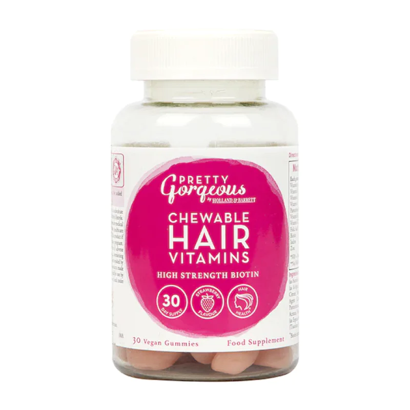 Chewable Hair Gummies 30 желирани дражета | Pretty Gorgeous Chewable Hair Gummies 30 желирани дражета | Pretty GorgeousЗа здрава и силна коса
Поддържа еластичността и стегнатостта на кожата
За здрави нокти, като намалява тяхната чупливост
Вит Chewable Hair Gummies 30 желирани дражета | Pretty Gorgeous За здрава и силна коса Поддържа еластичността и стегнатостта на кожата За здрави нокти, като намалява тяхната чупливост Витамини за Коса на драже Chewable Hair Gummies 30 желирани дражета | Prett