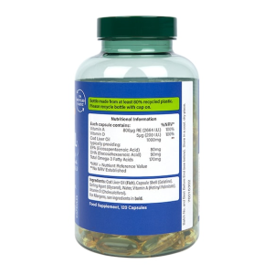 Cod Liver Oil 1000 мг 120 гел-капсули | Holland & Barrett