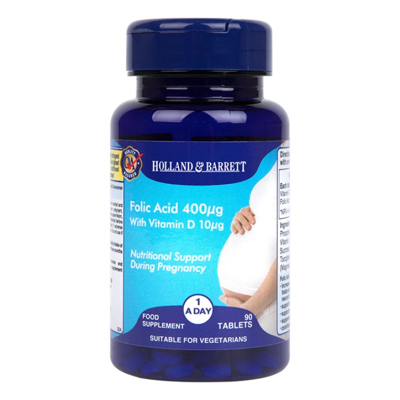 Folic Acid with Vitamin D3 90 таблетки | Holland & Barrett Folic Acid with Vitamin D3 90 таблетки | Holland & Barrett Поддържа имунната система на организма Грижи се за здравината на костите Насърчава абсорбацията на калций Предпазва о Folic Acid with Vitamin D3 90 таблетки | Holland & Barrett Поддържа имунната система на организма Грижи се за здравината на костите Насърчава абсорбацията на калций Предпазва от развитие на автоимунни Folic Acid with Vitamin D3 90 таблетки | Holland &