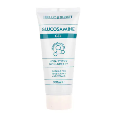 Glucosamine Gel 100 мл | Holland & Barrett  Невероятен масажен гел, съдържащ глюкозамин Подпомага здравето на ставите Не остава следи и мазни петна Глюкозаминов Гел 100 мл е на топ цена от Holland Glucosamine Gel 100 мл | Holland & Barrett  Неверо