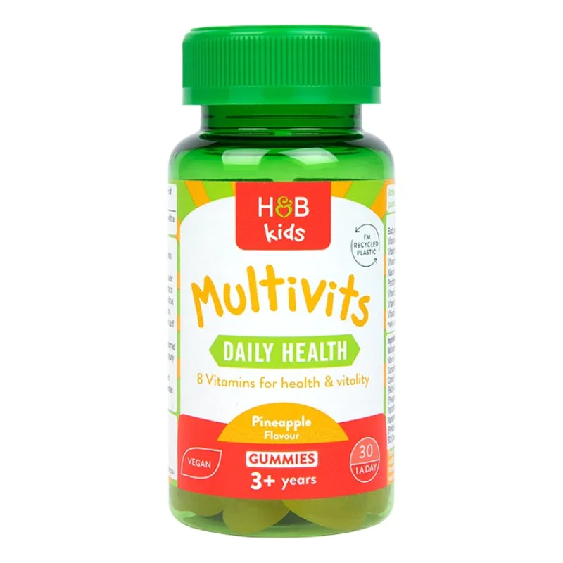 Healthy Kids Multivitamins 30 дражета | Holland & Barrett За силен и здрав имунитет Защитава организма на детето от развитие на вирусни инфекции Лесен и удобен начин за получаване на всички важни витамини Healthy Kids Multivitamins 30 дражета | Hollan