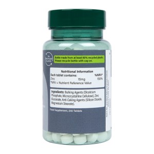 High Strength Zinc 15 мг 240 таблетки | Holland & Barrett