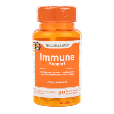 Immune Support 90 таблетки | Holland & Barrett  Чудесен стимулант на здравето Предпазва от развитие на респираторни заболявания Държи Ви далеч от вирусите и бактериите Добавка за Имунна подкрепа н Immune Support 90 таблетки | Holland & Barrett  Чу
