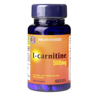 L-Carnitine 500 мг 60 каплети | Holland & Barrett L-Carnitine 500 мг 60 каплети | Holland & Barrett