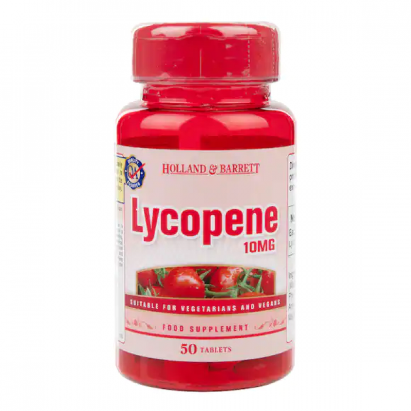 Lycopene 10 мг 50 таблетки | Holland & Barrett