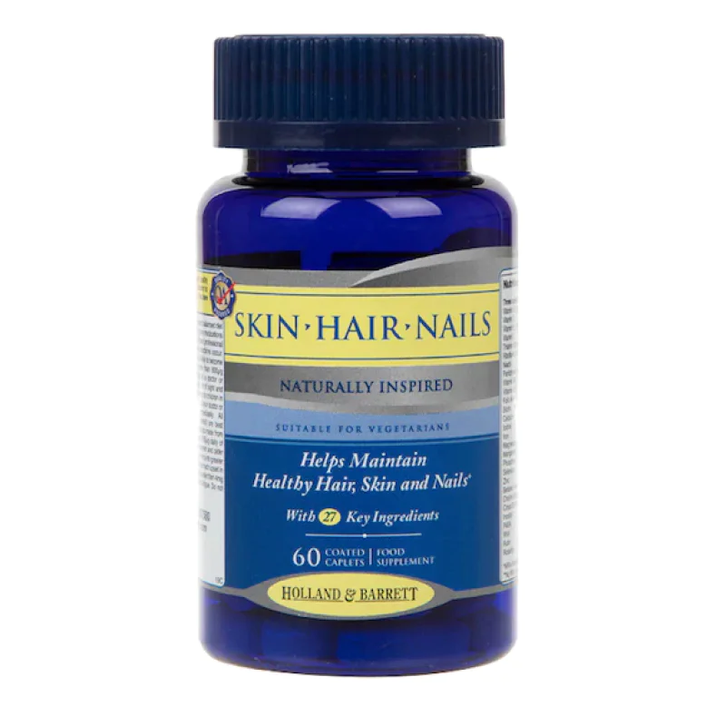 Skin Hair Nails 60 каплети | Holland & Barrett Skin Hair Nails 60/120 каплети | Holland & BarrettЕстествен продукт, който се грижи за Вашата красота
Действа успешно против чупенето на нокти
Предотвратява косопада и поддържа здравето на Skin Hair Nails 60/120 каплети | Holland & Barrett Естествен продукт, който се грижи за Вашата красота Действа успешно против чупенето на нокти Предотвратява косопада и поддържа здравето на кожата Форм Skin Hair Nails 60/120 каплети | Holland & Ba