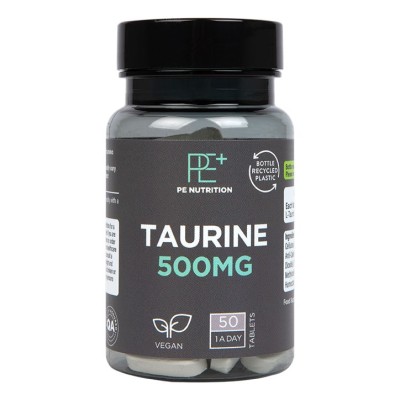 Taurine 500 мг 50 таблетки | Holland & Barrett От съществено значение за спортистите и активно спортуващите Стимулира паметта Повишава издръжливостта и ускорява метаболизма Поддържа хомеостазата н Taurine 500 мг 50 таблетки | Holland & Barrett От 