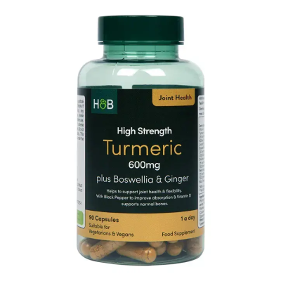 Turmeric + Boswelia with Mushrooms and Ginger 90 капсули | Holland & Barrett Turmeric + Boswelia with Mushrooms and Ginger 90 капсули | Holland & Barrett