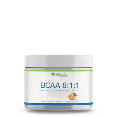 BCAA 8:1:1 Orange 200/400 g | HSlabs Подсигурява изграждащ блок за мускулната тъкан Отлично и бързо следтренировъчно възстановяване Намалява мускулната умора Инхибира разграждането на мускулните BCAA 8:1:1 Orange 200/400 g | HSlabs Подсигурява изграждащ б