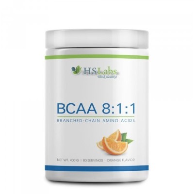BCAA 8:1:1 Orange 400 g | HSlabs Подсигурява изграждащ блок за мускулната тъкан Отлично и бързо следтренировъчно възстановяване Намалява мускулната умора Инхибира разграждането на мускулните прот BCAA 8:1:1 Orange 400 g | HSlabs Подсигурява изграждащ блок