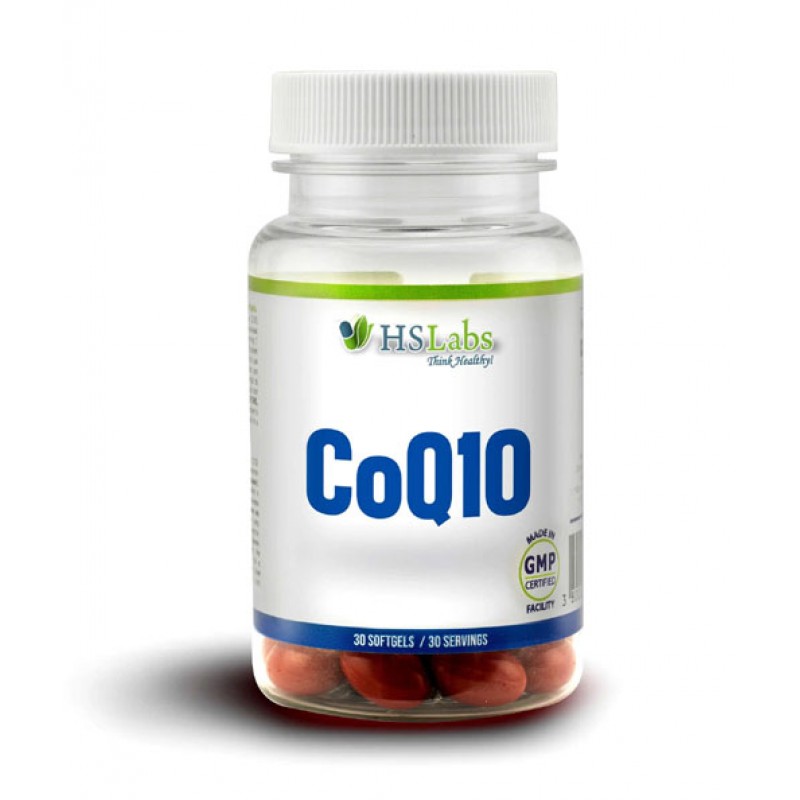 CoQ10 - Ubiquinone 100 mg 30 softgels | HSLabs