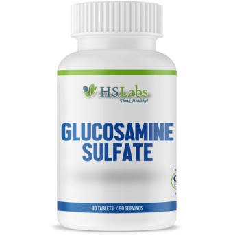 Glucosamine Sulfate 1000 mg 90 tablets | HSLabs Идеален за физически активни и възрастни хора Намалява болката при претоварване в ставите Поддържа и укрепва ставите Има мощни противовъзпалителни свойства Glucosamine Sulfate 1000 mg 90 tablets | HSLabs Иде