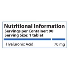 Hyaluronic Acid 70 мг 90 таблетки | HS Labs Hyaluronic Acid 70 мг 90 таблетки | HS Labs