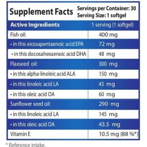 Omega 3-6-9 90 softgels | HS Labs