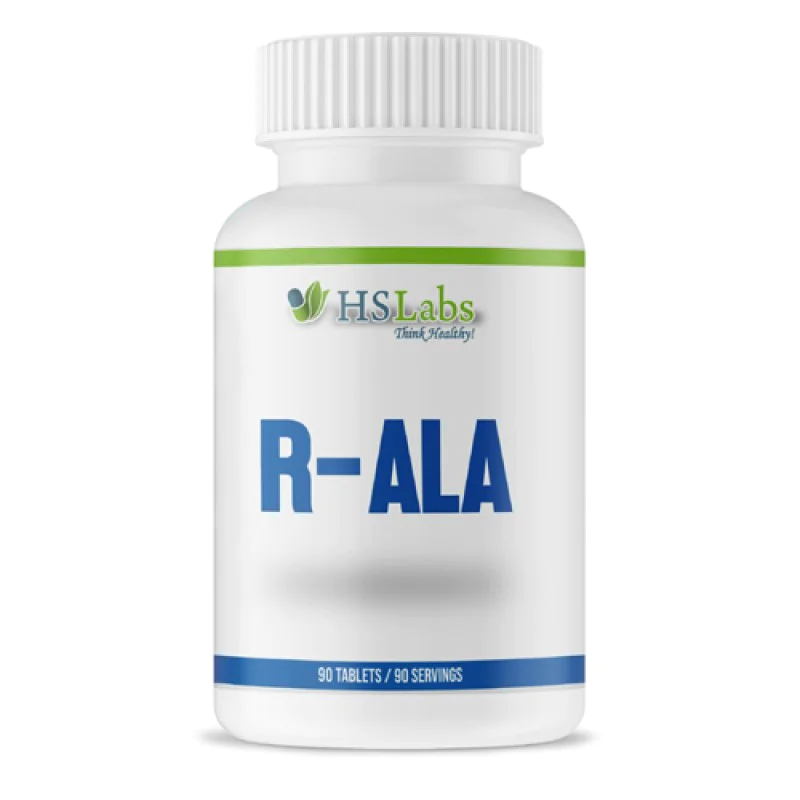 R - Alpha Lipoic Acid 100 mg 90 tablets | HS Labs Алфа липоева киселина в активната форма на енантиомера R Широк набор от свойства, благоприятстващи здравето Универсален антиоксидант Участва в регенер R - Alpha Lipoic Acid 100 mg 90 tablets | HS Labs Алфа