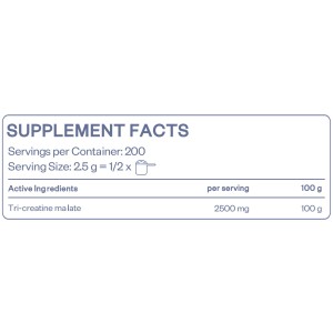 Tri Creatine Malate 500 g | HS Labs